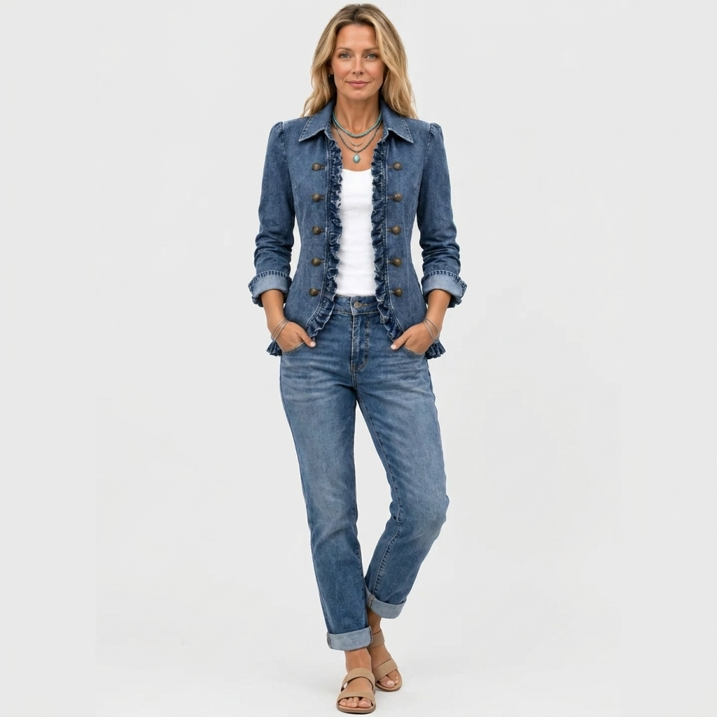 Ruffelle™ - Stylish Ruffled Jacket