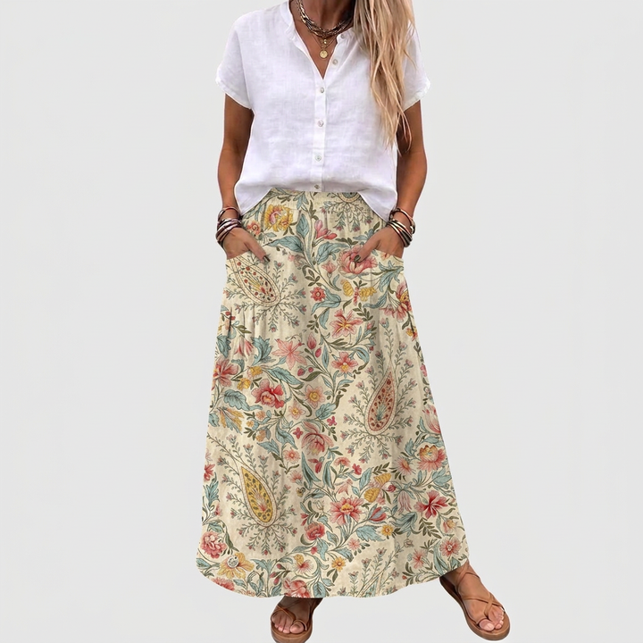 Roxanne | Elegant Flowing Skirt