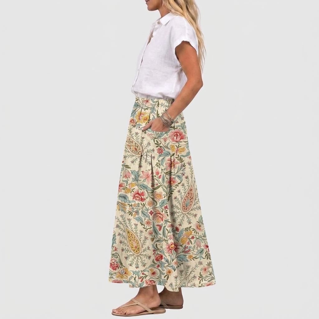 Roxanne | Elegant Flowing Skirt