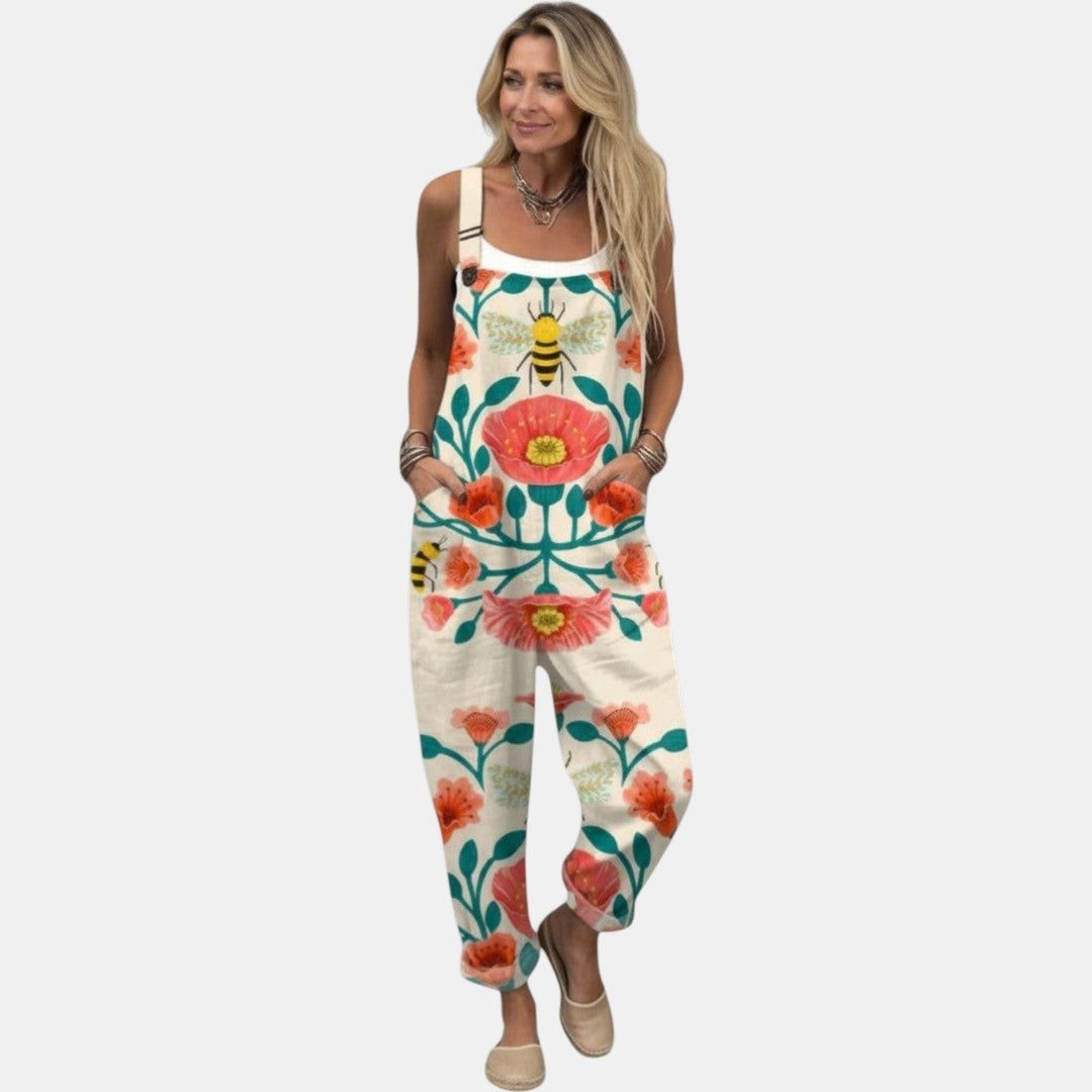 Ella™ - Comfortable Printed Overall