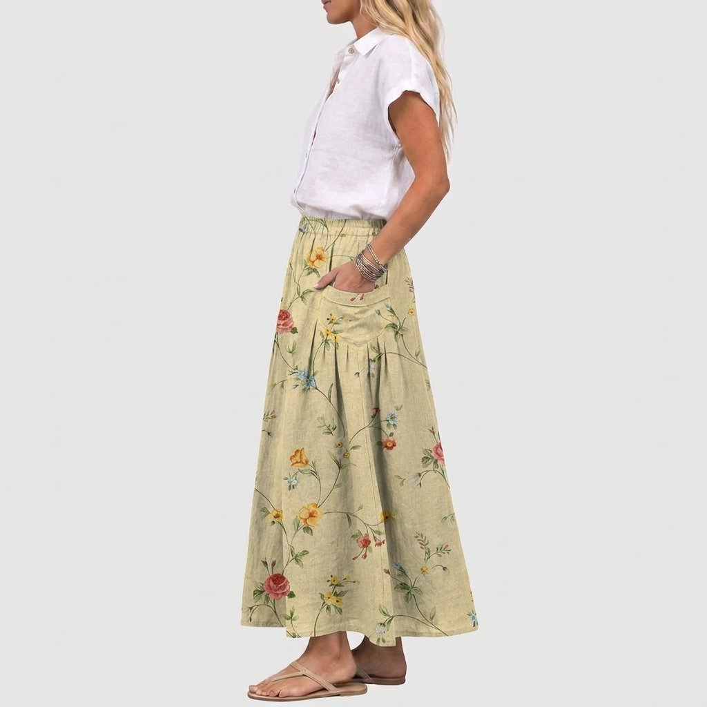 Julia | Elegant Flowing Skirt