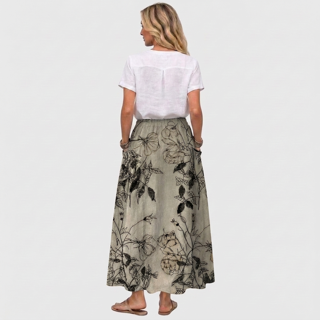 Anne | Elegant Flowing Skirt