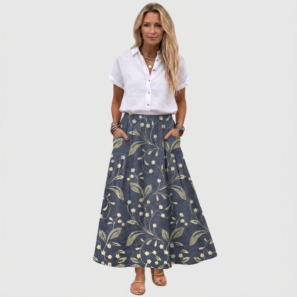 Thamara | Elegant Flowing Skirt