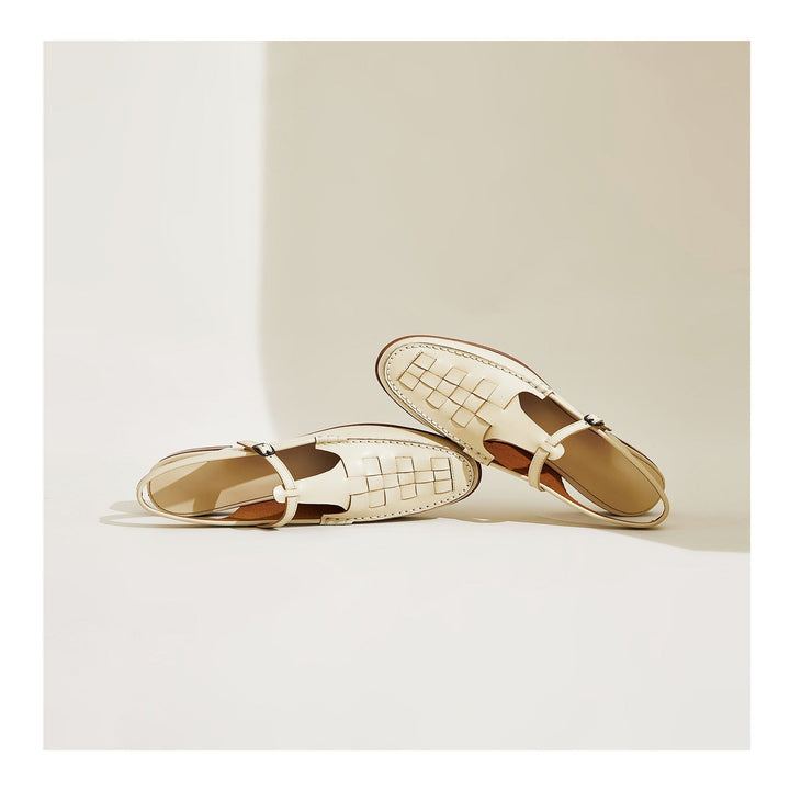 Eliara™ Woven Charm Sandals