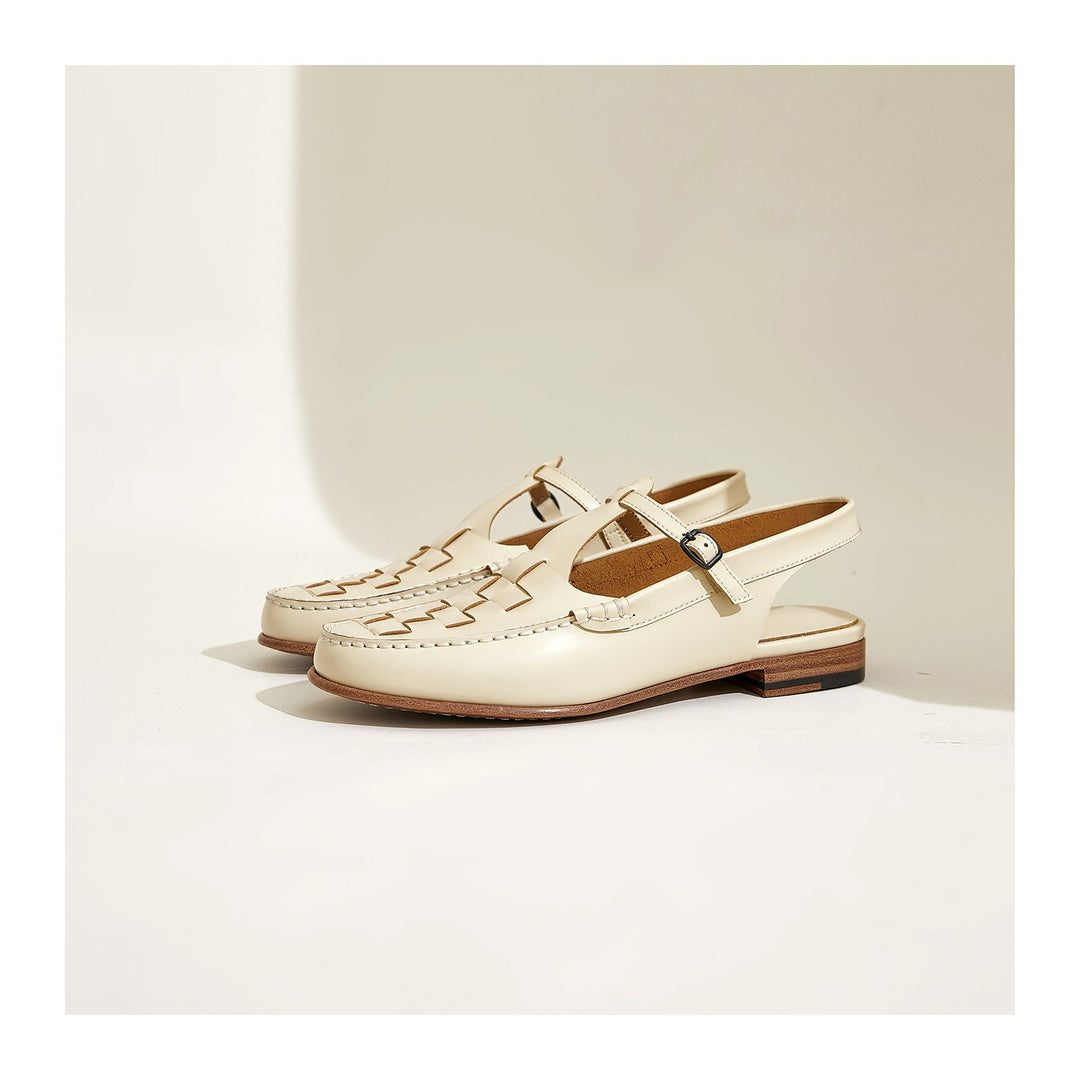 Eliara™ Woven Charm Sandals
