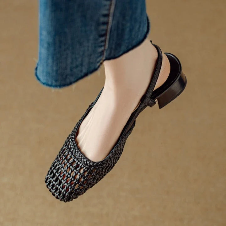 Jennifer™ - Weave Heel Sandals