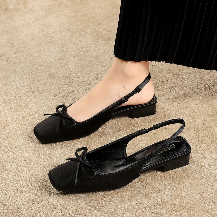 Denise™ Bow-Tie Slingback Sandals