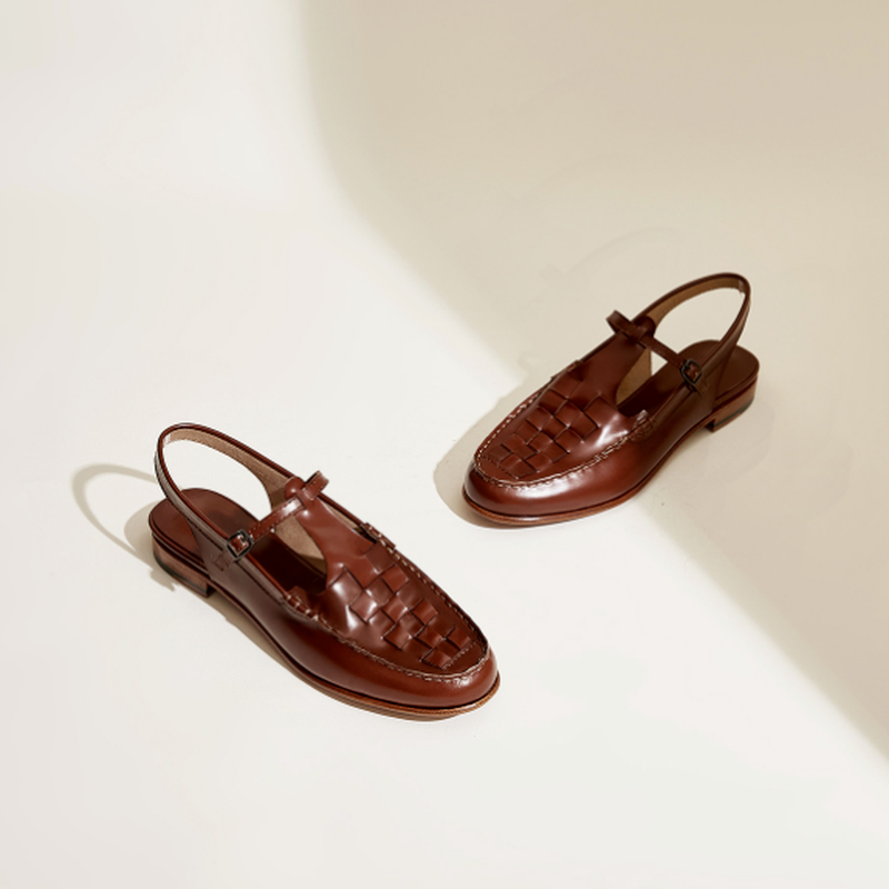 Eliara™ Woven Charm Sandals