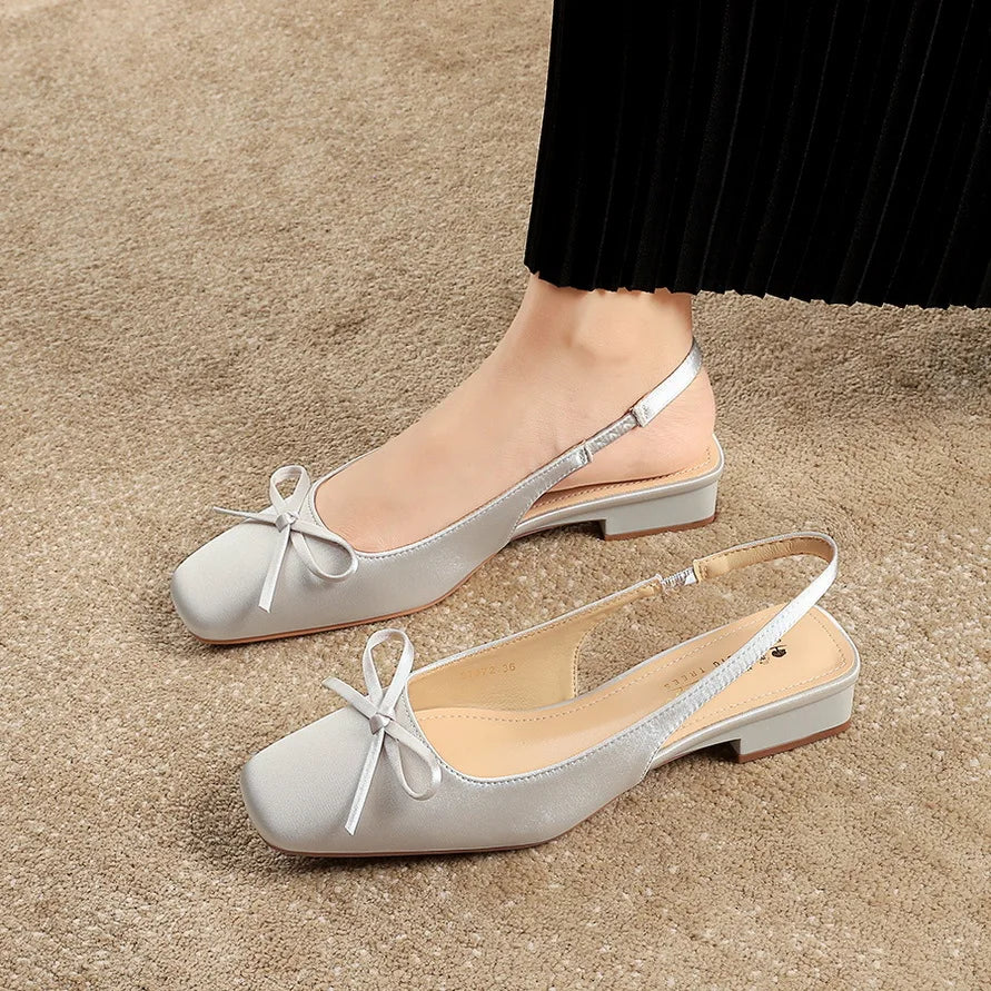Denise™ Bow-Tie Slingback Sandals