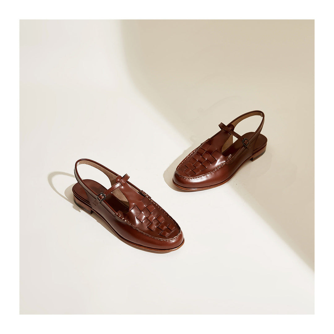 Eliara™ Woven Charm Sandals