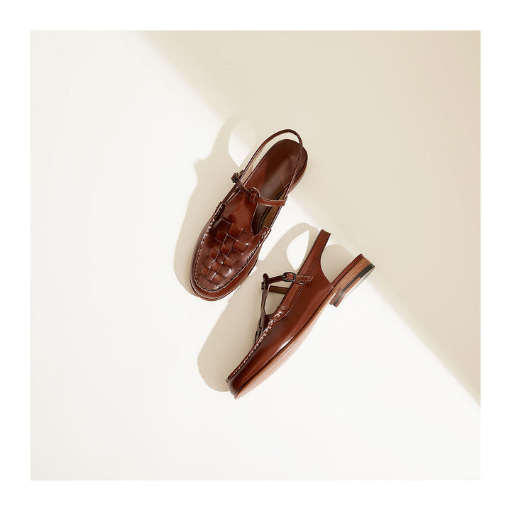 Eliara™ Woven Charm Sandals