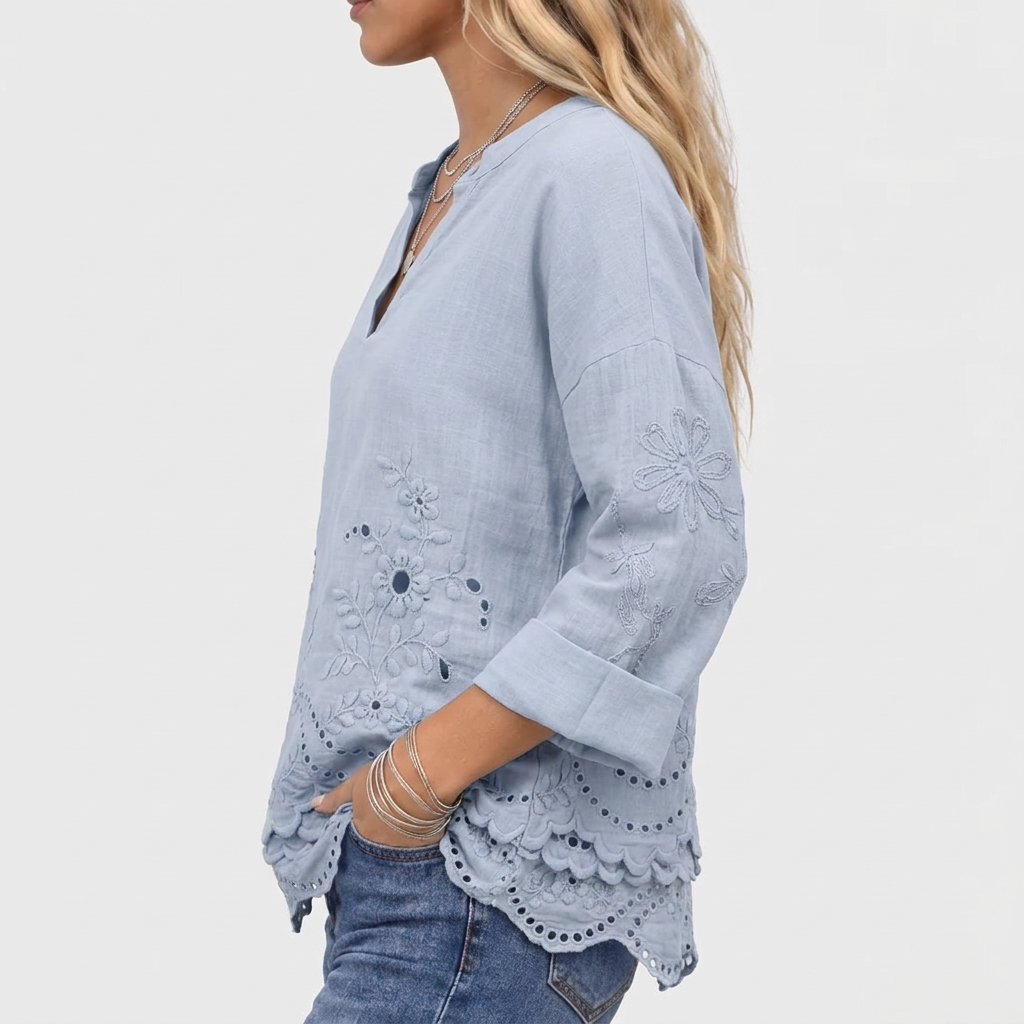 Viva™ | Chic Printed Blouse