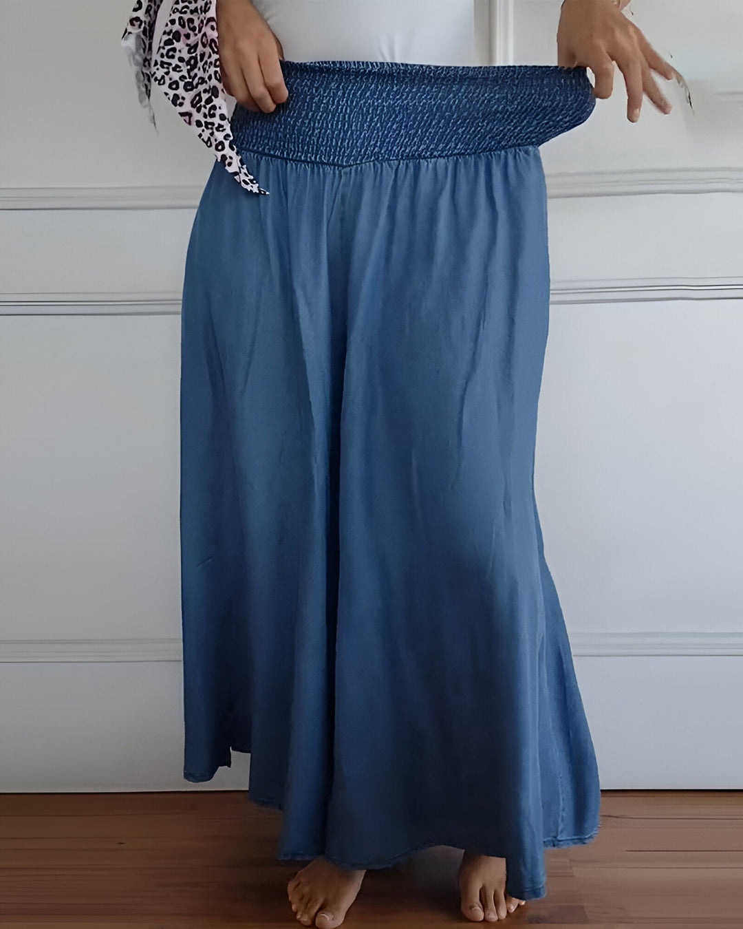 Janie | Elegant Flowing Trousers Skirt