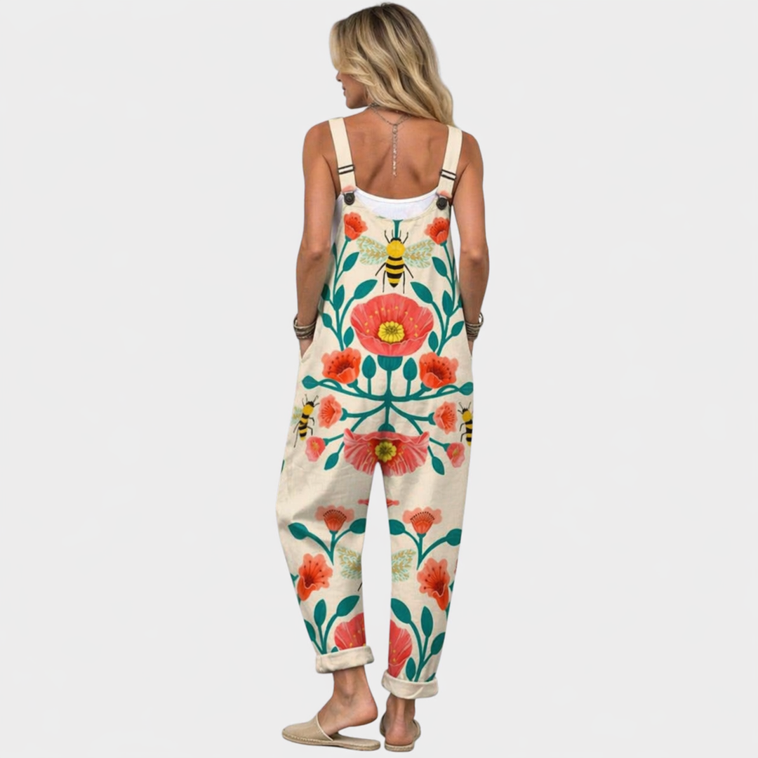 Ella™ - Comfortable Printed Overall