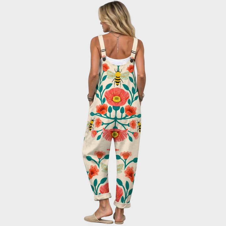Ella™ - Comfortable Printed Overall