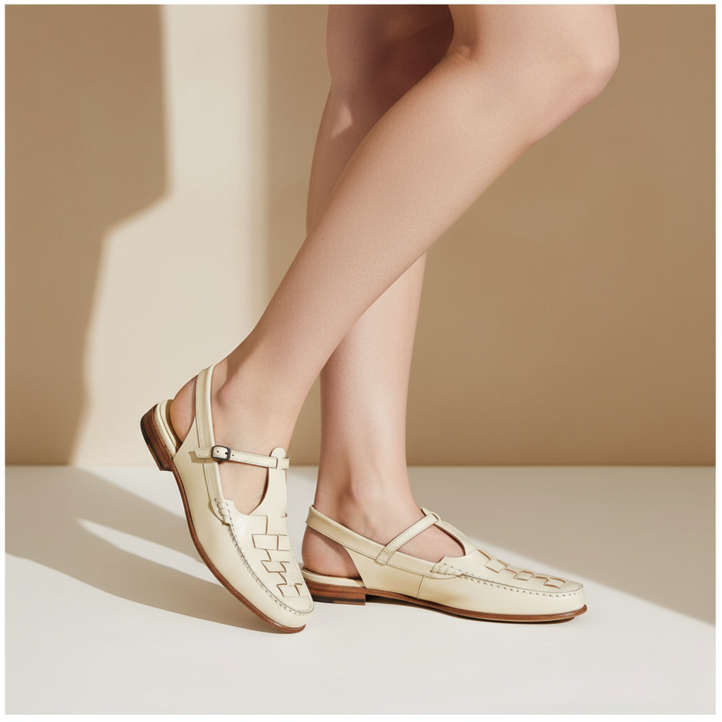 Eliara™ Woven Charm Sandals