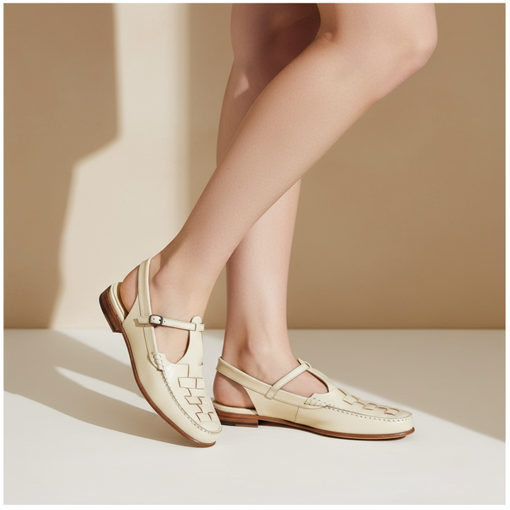 Eliara™ Woven Charm Sandals