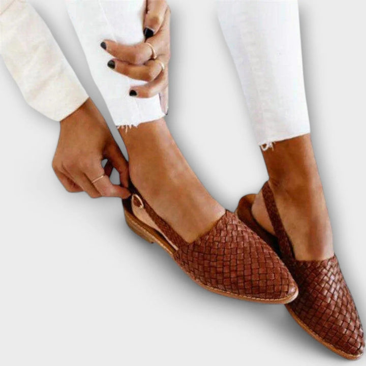 Honora™ - Woven Leather Moccasins