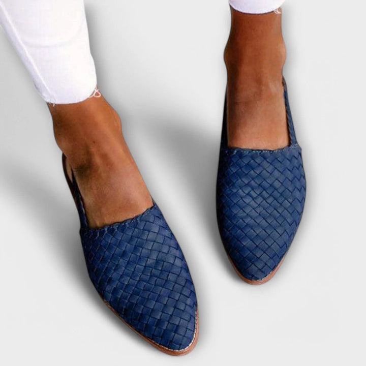 Honora™ - Woven Leather Moccasins