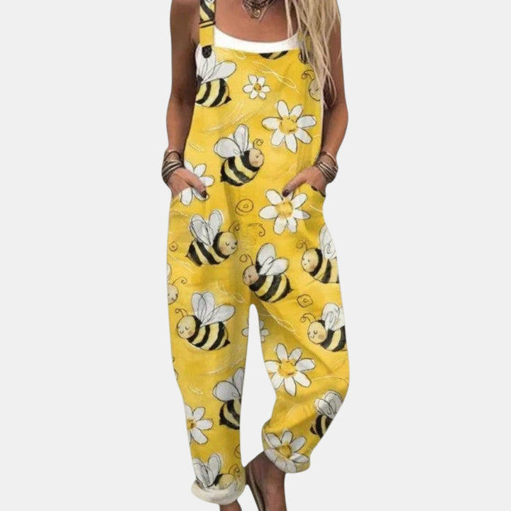 Pia™ - Comfortable Printed Overall